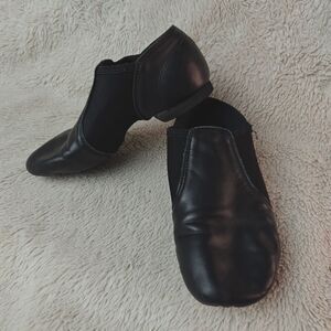 Jazz Shoes Dance Little Kids Size 1-2   7" Length Black Split Flexible Soft Sole